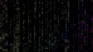 Yarım tonlu, desenli, soyut arkaplan animasyonu, antika, eski film efekti döngüsü animasyonu