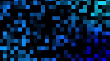 Kusursuz animasyon yarım ton blok desenli soyut arkaplan döngüsü canlandırması