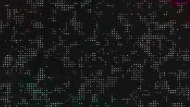 Retro yarım ton noktalı vintage desenli soyut arkaplan hareketi döngü animasyonu