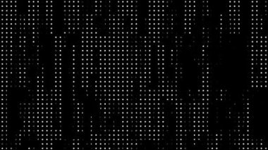 çizgi stil modern yarım ton noktalı dijital teknoloji soyut arkaplan döngüsü animasyon hareketi örtüşür