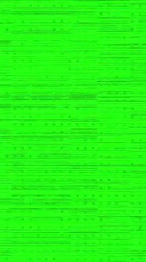 yeşil ekran yarım ton noktalı doku hareketi soyut arkaplan, döngüye hazır animasyon, noktalar ve ızgara üstü arıza analog etkisi