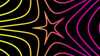 dinamik neon gradyan soyut arkaplan, büyüleyici VJ döngü hareketi arkaplan canlandırması