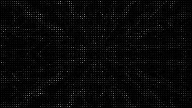 Yarım tonlu benekli, soyut döngü hareketli arka plan canlandırması