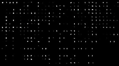 Kusursuz soyut teknoloji eski tip yarım tonlu noktalı desenli arka plan animasyonu