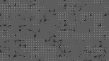 Kusursuz soyut teknoloji eski tip yarım tonlu noktalı desenli arka plan animasyonu