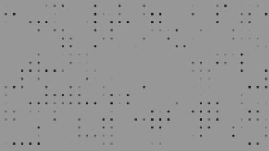 Yarım ton retro desenli soyut arkaplan, kusursuz döngü animasyonu, hareket dokusu örtüsü