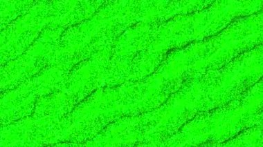yeşil ekran (chroma key) stop motion grunge vintage retro soyut arkaplan, doku için uygun kaplama, döngü canlandırma arkaplan