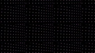 Yarım tonlu noktalı doku soyut arkaplan, döngü animasyonu, modern dijital hareket arkaplanı