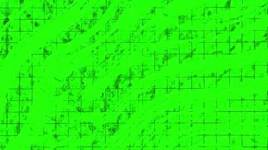 Modern dijital hi tech stop motion animasyon döngüsü soyut arka plan, ızgara hareketli doku yeşil ekran üzerinde