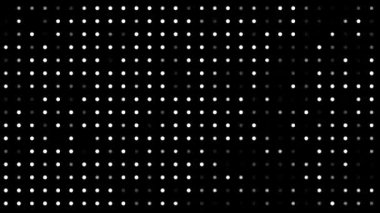 Dijital yüksek teknoloji noktaları titreşen doku döngüsü animasyonu, klasik stil yarım ton benekli soyut arkaplan