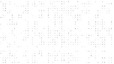 Kusursuz dijital hi-tech noktalar titreşen hareket grafikleri, yarım ton doku soyut arka plan, döngü animasyonu