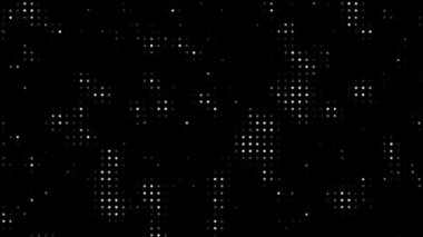 Yarım tonlu noktalar canlandırılmış doku soyut arkaplan, dijital yüksek teknoloji döngüsü animasyonu