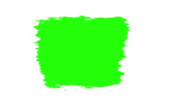 yeşil ekran grunge fırça geçiş döngüsü canlandırması