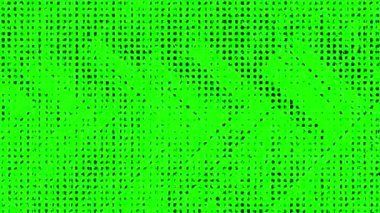 yeşil ekran 4k yarım ton canlandırılmış noktalar desen soyut arkaplan canlandırması