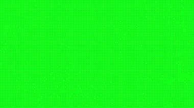 yeşil ekran 4k yarım ton canlandırılmış noktalar desen soyut arkaplan canlandırması