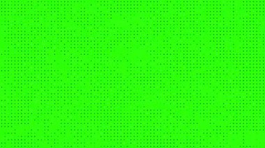 yeşil ekran 4k yarım ton canlandırılmış noktalar desen soyut arkaplan canlandırması
