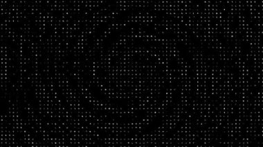 4k stop motion half-tone noktalı doku döngüsü animasyonu dijital yüksek teknoloji soyut arkaplan