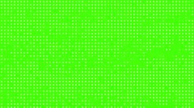soyut animasyon yarım ton noktalı retro teknoloji arka planı, rastgele noktalar ve ızgaralar, 3d canlandırma canlandırma arkaplanı