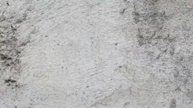 4k çimento duvar stop hareket arkaplanı, tahıl ve kumlu doku efekti döngü canlandırması