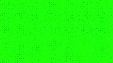 yeşil ekran yarım ton soyut hareket arka plan döngü animasyonu, dijital noktalar ve ızgara dokusu 