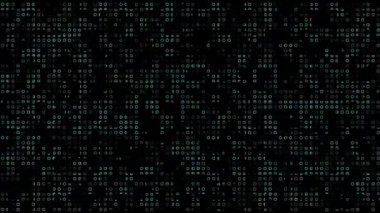 Bilimkurgu dijital modern yüksek teknoloji titreşen noktalar soyut hareket arkaplanı