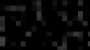 4k yarım ton noktalı doku soyut arkaplan döngüsü canlandırması