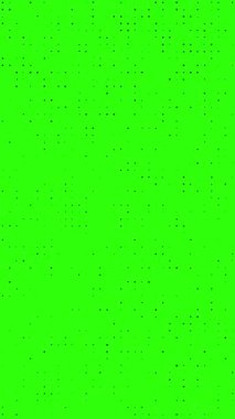 dikey yeşil ekran yüksek teknolojili dijital veri matrisi arkaplanı rastgele noktalar kayboluyor