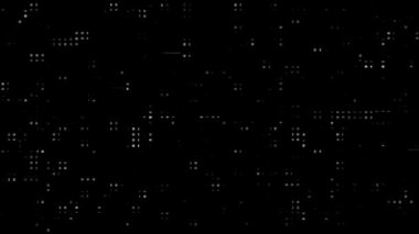 yüksek teknoloji dijital veri matrisi arkaplanı rastgele noktalar kayboluyor