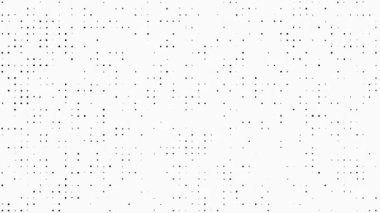 beyaz modern dijital animasyon teknolojik arka plan rastgele noktalar titreşiyor, yarım ton noktalı doku