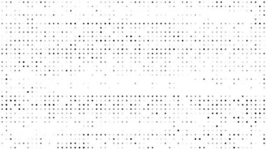 Yarım ton Duotone animasyon modeli. Noktalar ve ızgara dikişsiz döngülü animasyon. Radyo dalgaları açıcı, noktalı retro doku grunge arkaplanı