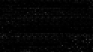 Noktalar ve ızgara dikişsiz döngülü animasyon. Yarım tonluk Duotone animasyon kalıbı. Radyo dalgaları açıcı, noktalı retro doku grunge arkaplanı