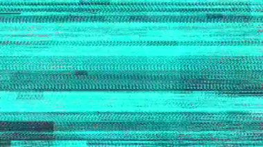 4k Analog Glitch dokusu ve geçiş Soyut Döngü Arkaplanı, Dijital Hasar VHS etkisi, Grunge hata animasyon örtüsü, Distort Old VCR