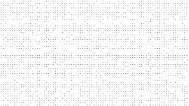 4k beyaz yarım ton noktalar desen soyut arkaplan animasyonu, eski film efekti, hata, kodlama programlama kavramı