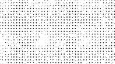 4k beyaz yarım ton noktalar desen soyut arkaplan animasyonu, eski film efekti, hata, kodlama programlama kavramı