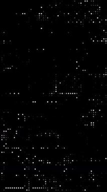 4k yarım ton noktalar soyut arkaplan animasyonu, eski film efekti, hata, kodlama programlama kavramı