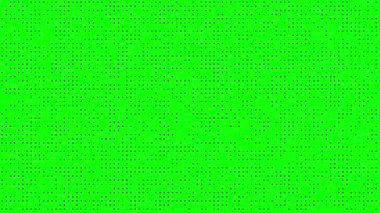 4k yeşil ekran stop hareketi grunge noktaları retro vintage döngü animasyonu