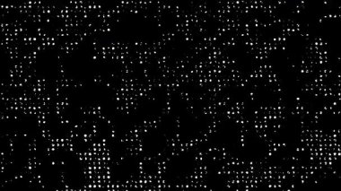 animasyon dijital yüksek teknoloji noktaları soyut arkaplan döngüsü animasyonu