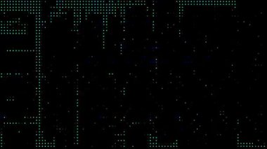 4k noktalar titreşen yarım ton noktalar desen soyut animasyon