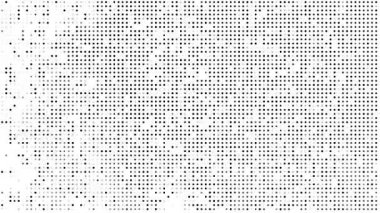 4k beyaz yüksek teknolojili noktalar titreşen arka plan, modern ve gelecekçi teknoloji, ağ oluşturma konsepti