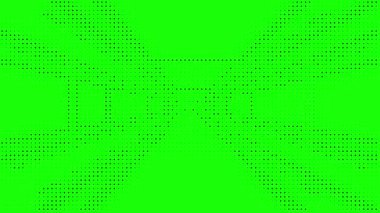 4k yeşil ekran (kroma anahtarı) yarım ton noktalı antika doku soyut arkaplan