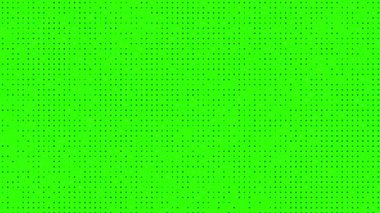 yüksek teknoloji rastgele parlayan noktalar ve azalan veri bilgi matrisi animasyonuyla teknolojik arka planı canlandırdı