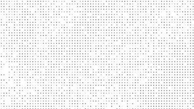 4k beyaz yarım ton noktalar ve ızgara soyut doku arkaplan döngüsü canlandırması