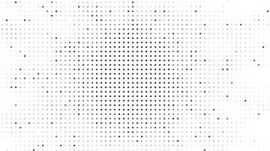 Beyaz yarım ton noktalar titreşen hareket tasarımı soyut arkaplan