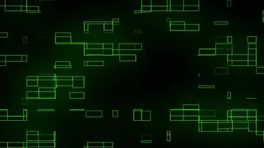 Dinamik hareketli güzel soyut noktalar bilim kurgu, veri görselleştirme ve siber ağ için mükemmel.