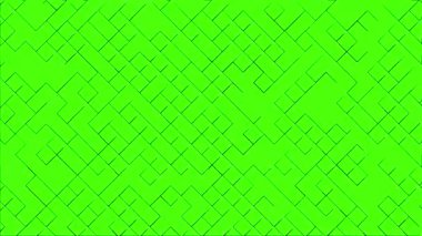 yeşil ekran devresi ve ızgara yüksek teknoloji soyut arka plan, bilgi teknolojisi konsepti, bilgisayar, 3D canlandırma bilim kurgu animasyonu