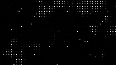 dijital yarım ton noktalar ve ızgara hareketi tasarımı, klasik etkiye uygun, modern soyut arkaplan