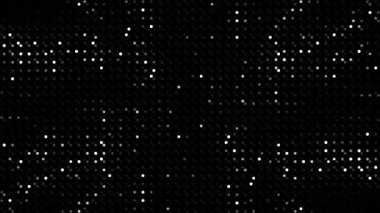 Yarım ton noktalı soyut arkaplan, canlandırılmış retrovintage efekt doku canlandırması