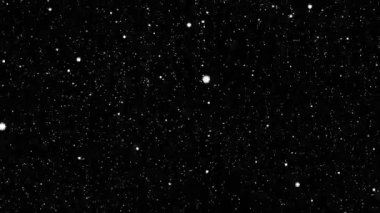 Neon dijital soyut dalga parçacıkları ve ışık arkaplanı. Kusursuz döngü Canlandırması