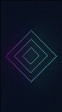 modern fütüristik yüksek teknoloji konsepti, neon stili yarım ton animasyon geometrik doku soyut hareket arkaplanı