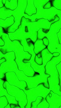 çalkantılı çizgi hareket eden canlandırma soyut arkaplan, modern model geometrik hareket tasarımı yeşil ekran üzerinde izole